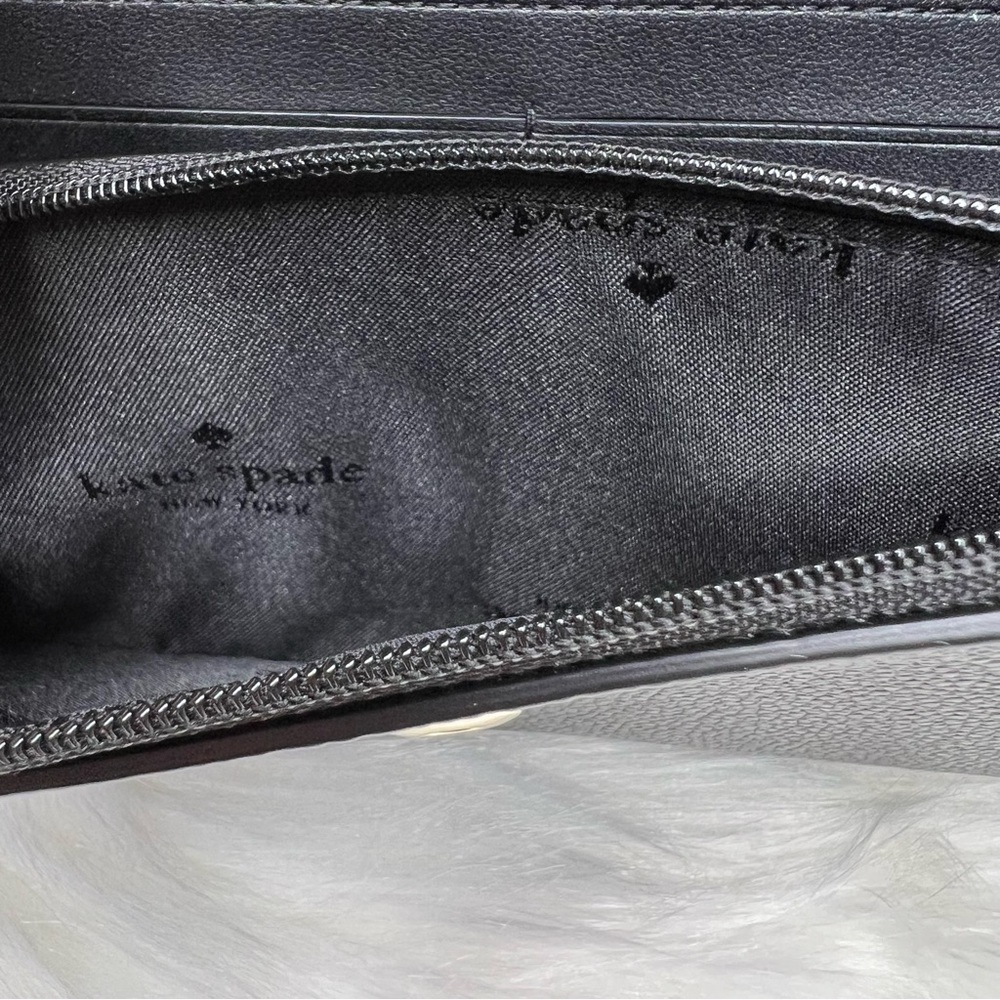 Kate Spade Rosie Flap Wallet - Black - Picture 6 of 13